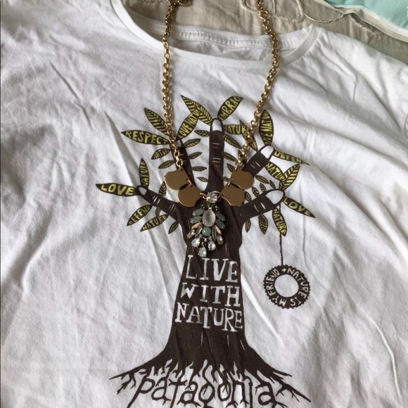 Water Girl Patagonia long sleeve graphic tee white - Picture 4 of 7